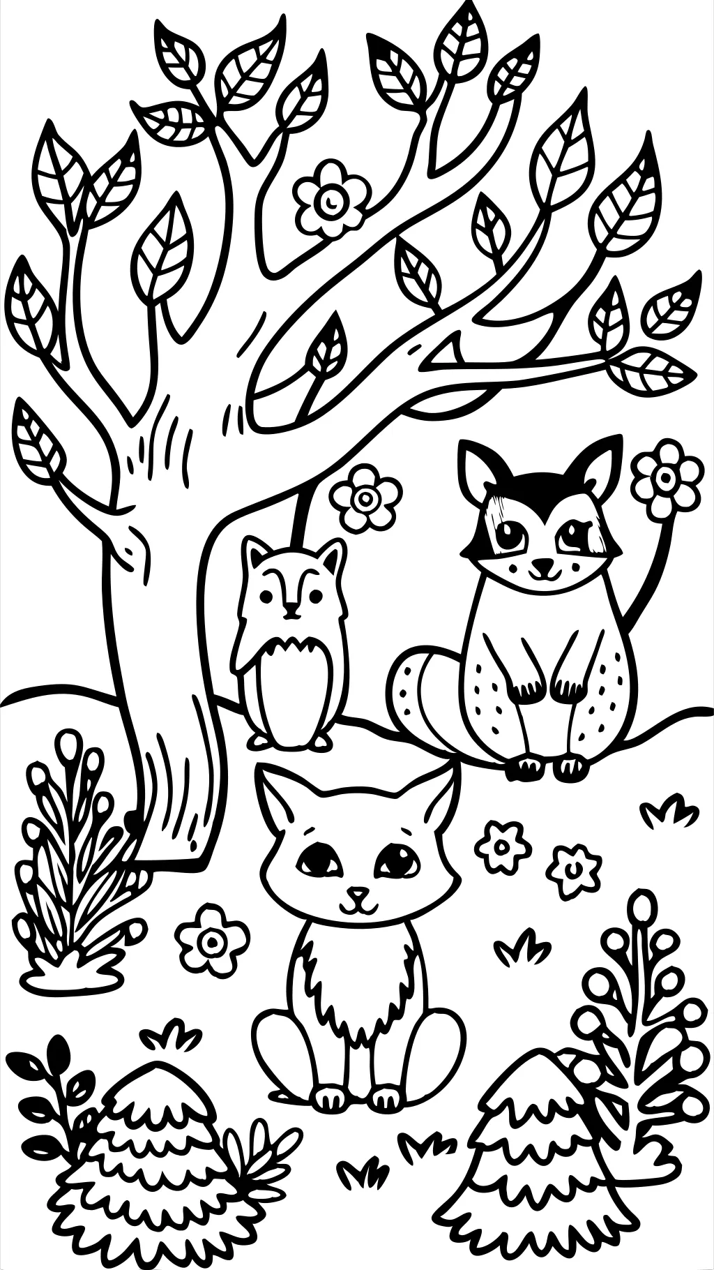 coloring pages of a